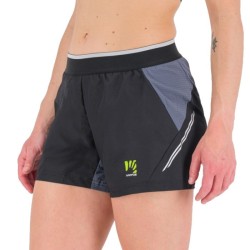 Женские летние беговые шорты Karpos Fast Evo W Shorts чёрные